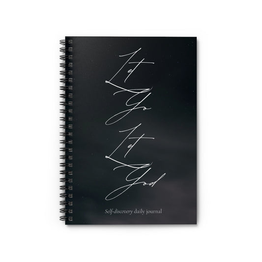 Spiral Notebook - -Let Go Let God