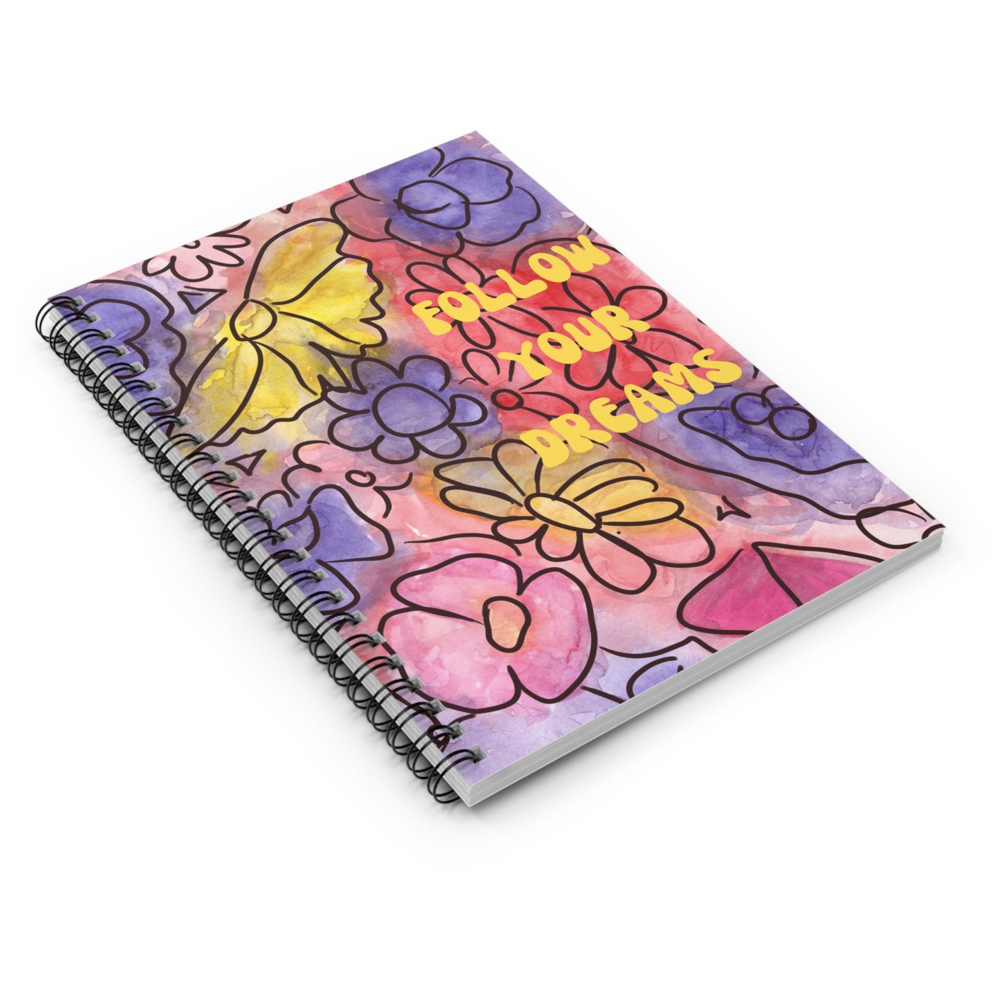 Spiral Notebook - Ruled Line By KGalo